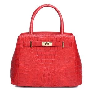 Pre-Order D'MOM Dama lady noble Crocodile handbag!